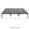 Pet Adobe Elevated Portable Pet Bed Cot-Style 48”x35.5”x9” for Dogs and Small Pets | Indoor/Outdoor (Green) 642010SAI